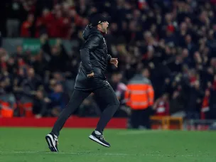 Klopp laments 'not cool' celebration as Liverpool ride luck against Everton