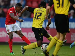 Charlton lead through Harriott effort