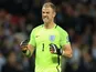 England goalkeeper Joe Hart in action during his side's World Cup qualifying clash with Slovakia on September 4, 2017