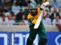 South Africa's Hashim Amla at the crease against Pakistan on June 10, 2013