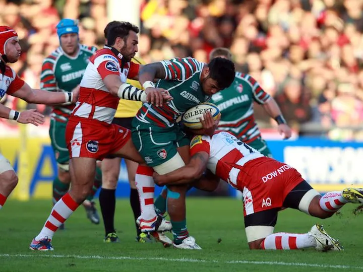 Gloucester hold on against Leicester