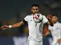Riyad Mahrez in action for Algeria on June 23, 2019