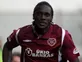 Hearts' Obua misses Hungary flight