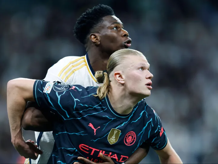 Erling Haaland's record vs. Real Madrid