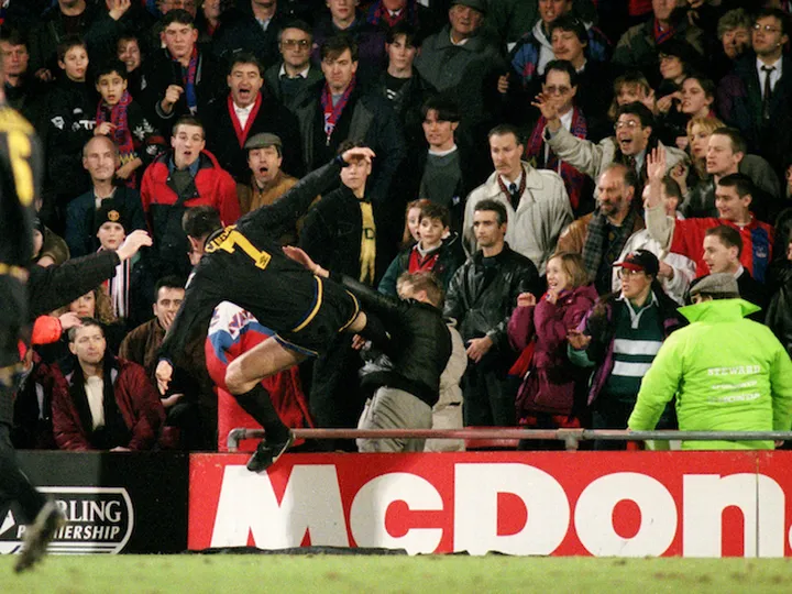 Eric Cantona's kung-fu kick 25 years on: Football's most shocking incidents