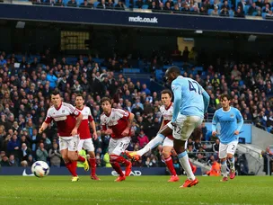 Man City ahead against Fulham