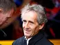 Alain Prost pictured in August 2018