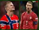 Haaland vs. Ronaldo: Sunday's Nations League predictions