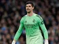 Real Madrid's Thibaut Courtois on March 17, 2026