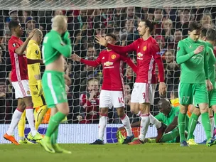 EL roundup: Man Utd win as Spurs slip up