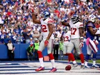Half-Time Report: Giants ahead against Buccaneers