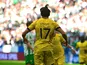 Elliot Stroud of Mjallby AIF celebrates a goal on May 14, 2026
