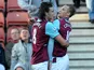 West Ham United's Jack Collison celebrates scoring against Stoke City on March 2, 2013