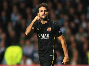 Fabregas starts for Barca, but no Neymar
