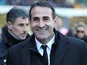 Juventus boss Angelo Alessio smiles prior to kick-off against Chievo Verona on February 3, 2013