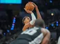 San Antonio Spurs' Victor Wembanyama shoots a free throw
