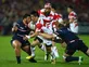 Japan bow out of Rugby World Cup with a win