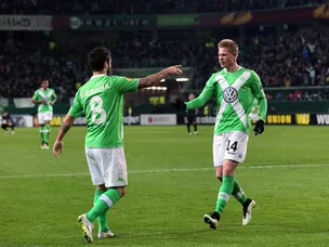 Kevin De Bruyne brace gives Wolfsburg victory