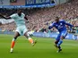 Cardiff City's Junior Hoilett in action with Chelsea's Antonio Rudiger during their Premier League clash on March 31, 2019