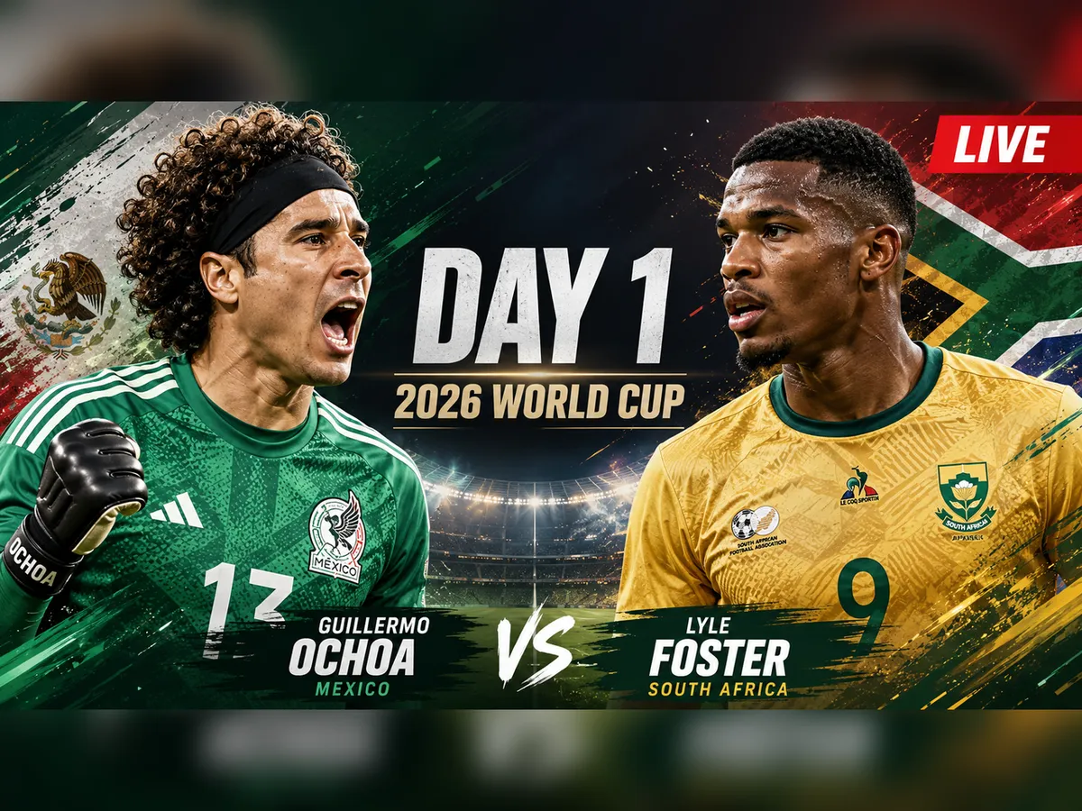 World Cup 2026 Day 1 news LIVE: Mexico vs. South Africa buildup, England 3-0 Costa Rica reaction