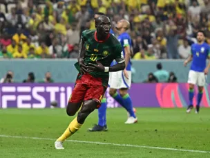 Ten-man Cameroon out of World Cup despite shock Brazil win