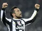 Fabio Quagliarella celebrates his goal on November 20, 2012