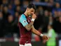 Jose Fonte in action for West Ham United on October 20, 2017