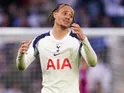 Tottenham Hotspur's Xavi Simons reacts on April 18, 2026