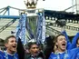 Mourinho celebrates winning a first Premier League title in 2005 with Frank Lampard and John Terry.