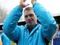 John Askey celebrates winning the National League with Macclesfield Town on April 28, 2018