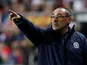 Chelsea's Maurizio Sarri on the touchline against Slavia Prague in the Europa League on April 11, 2019.