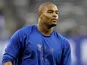 New York Giants' Osi Umenyiora in training on December 9, 2012