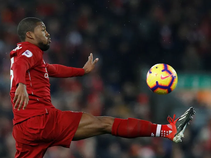 Georginio Wijnaldum catches fan tweeting about him on easyJet flight