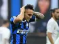 Lautaro Martinez in action for Inter on July 22, 2020