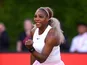 Serena Williams reacts at the Queen's Club Championships on June 9, 2026