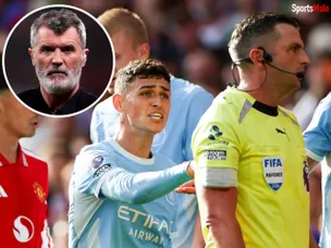 "Bruno's the violent one" - Keane slams Foden red card in Manchester derby