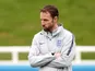England manager Gareth Southgate takes training on March 19, 2019