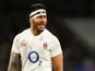 Manu Tuilagi pictured for England in March 2020