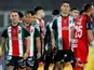 Palestino players vs Gremio