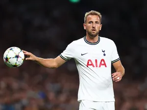 Harry Kane in action for Tottenham Hotspur on September 7, 2022