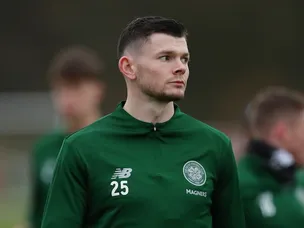 Oliver Burke struggles on European debut