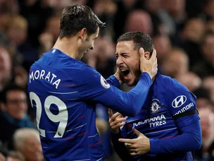 Chelsea boss Maurizio Sarri backs two-goal Alvaro Morata to keep improving