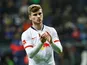RB Leipzig forward Timo Werner pictured in January 2020