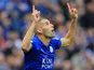 Islam Slimani celebrates scoring for Leicester City on September 17, 2016