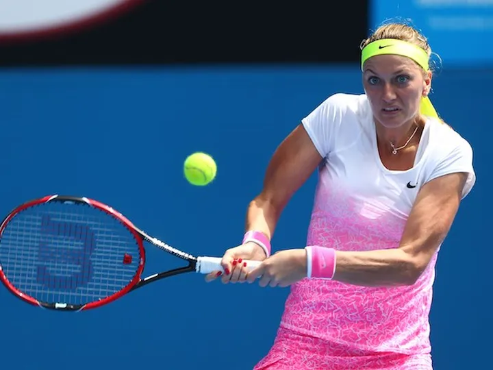 Kvitova pleased to avoid first-round exit