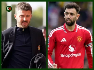 "Pure football" - Carrick explains Fernandes demotion for Man Utd-Bournemouth