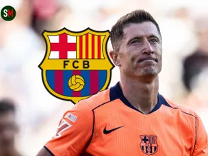 Perfect Lewandowski replacement? £70m striker 'offers himself' to Barcelona