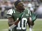 New York Jets' Santonio Holmes on September 30, 2012
