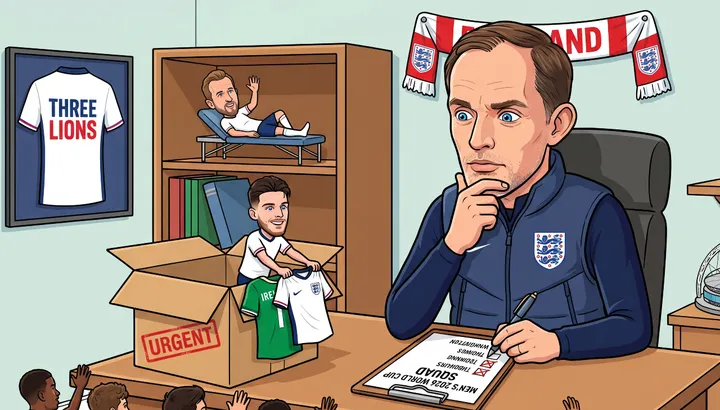Choose your England squad for the 2026 World Cup