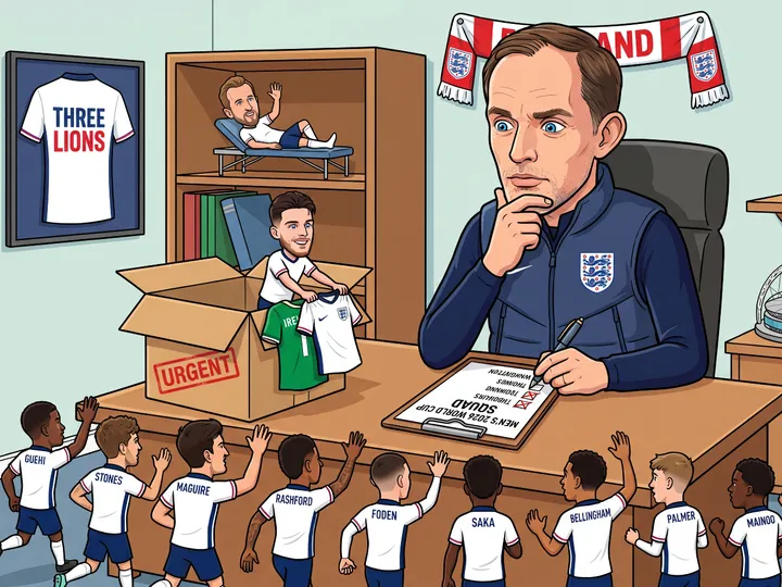 Choose your England squad for the World Cup